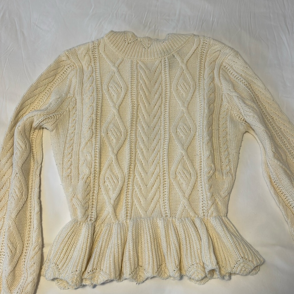 White sweater